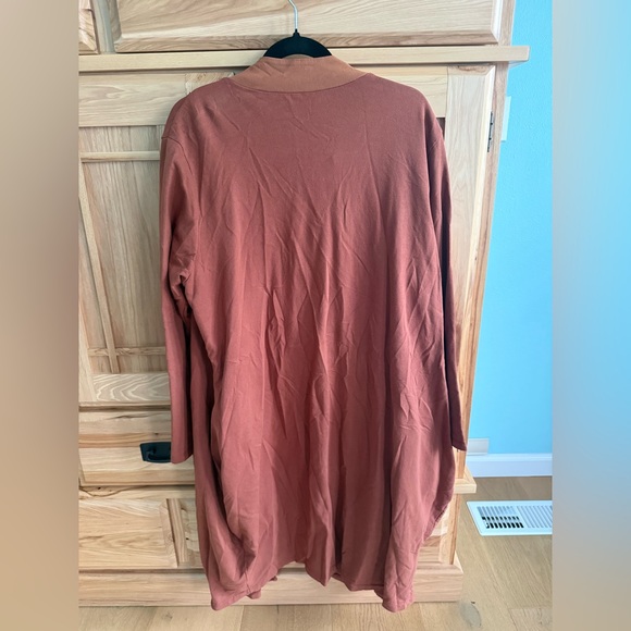 Women's Rust Cardigan - Picture 2 of 4